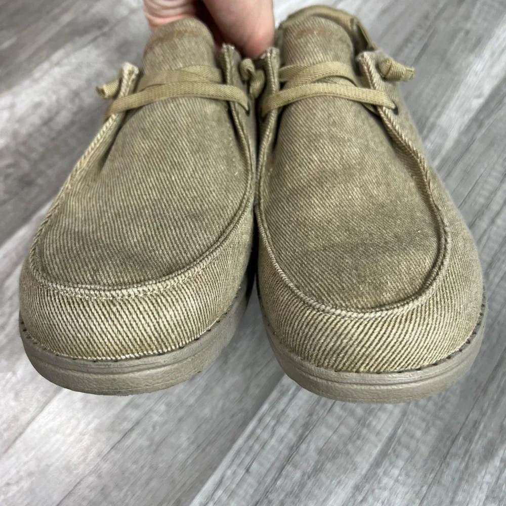 Skechers Melson Raymon Slip on Shoes Tan